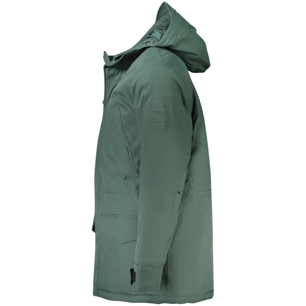 Timberland "جاكيت رجالي بوليستر أخضر"