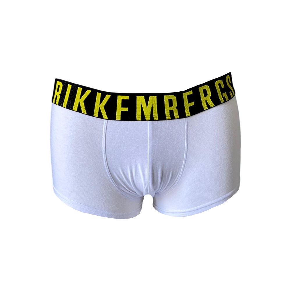 بوكسر رجالي أبيض قطن من Bikkembergs