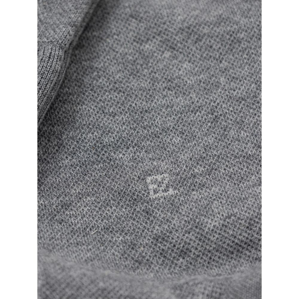 جوارب قطنية رمادية من ZEGNA