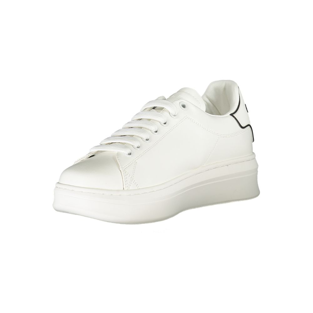حذاء رياضي نسائي أبيض من البولي يوريثان من غايل باريس