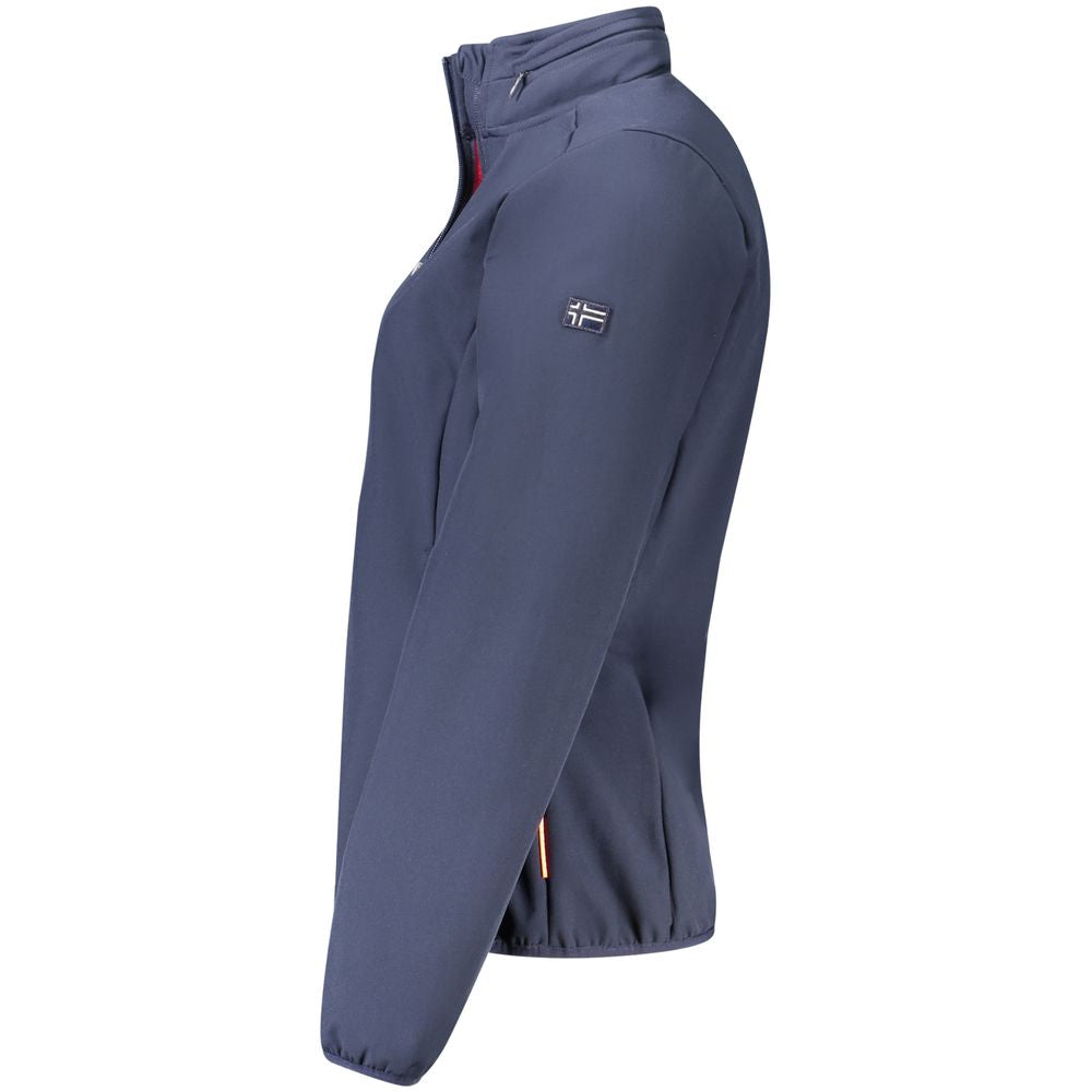 النرويج 1963 سترة نسائية زرقاء من البوليستر
