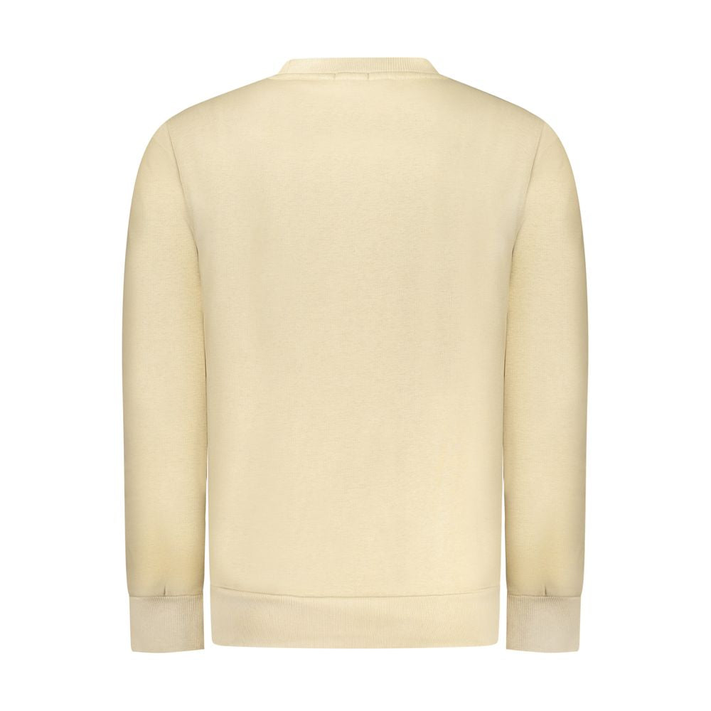 Rifle Beige Cotton Men Sweatshirt