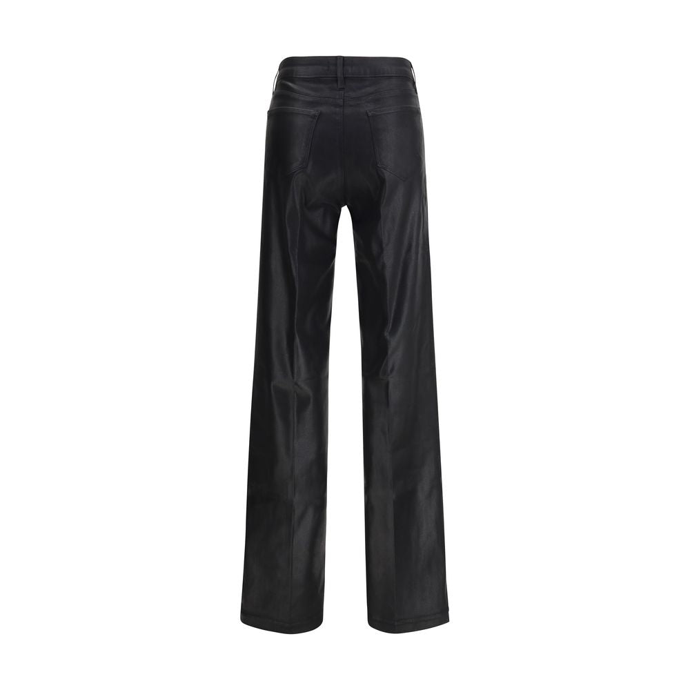 بنطلون جينز L'Agence Black Cotton