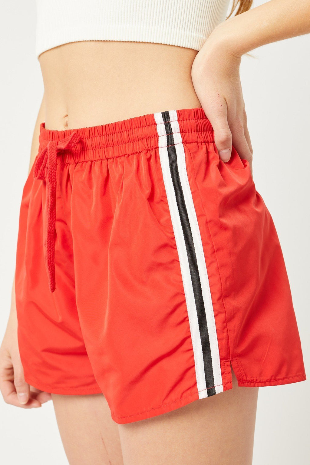A Pair Of Windbreaker Men Shorts
