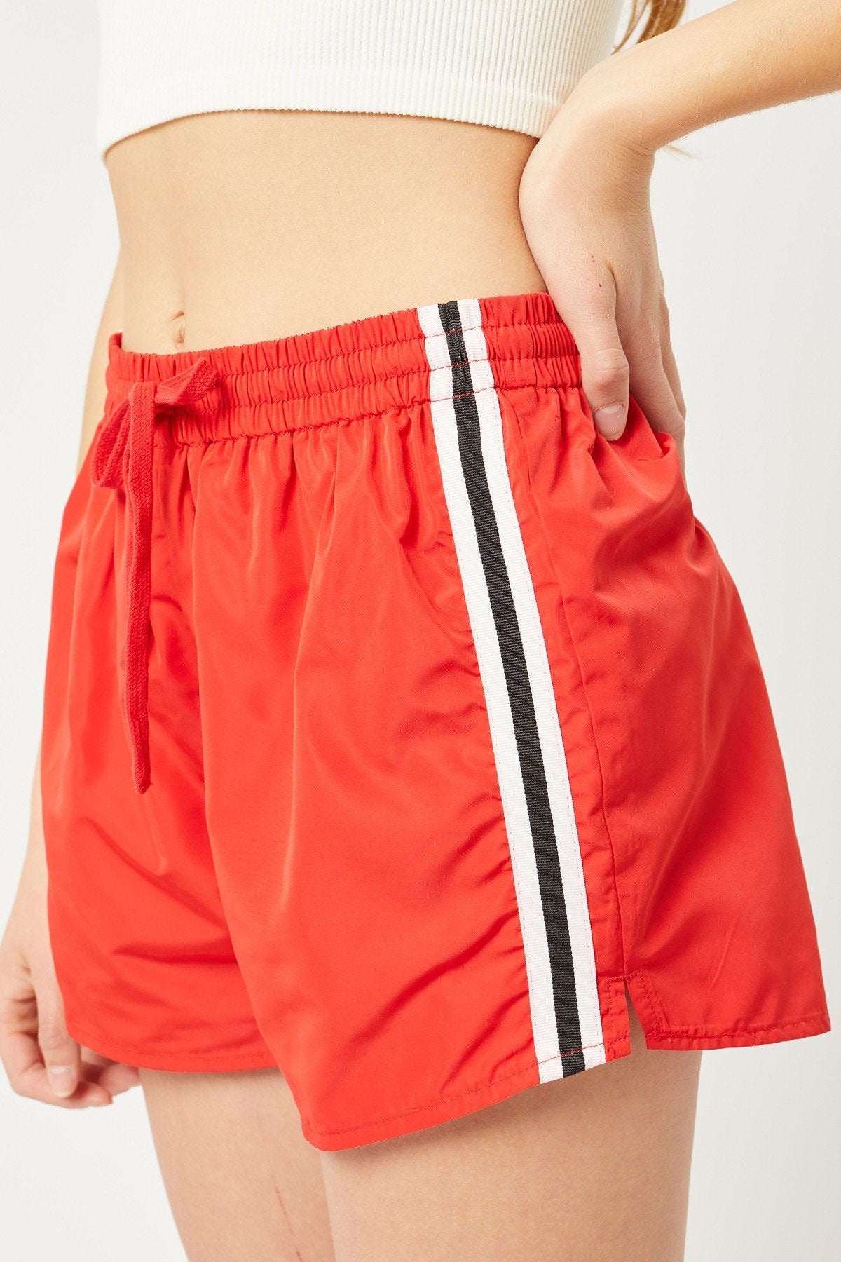 A Pair Of Windbreaker Men Shorts