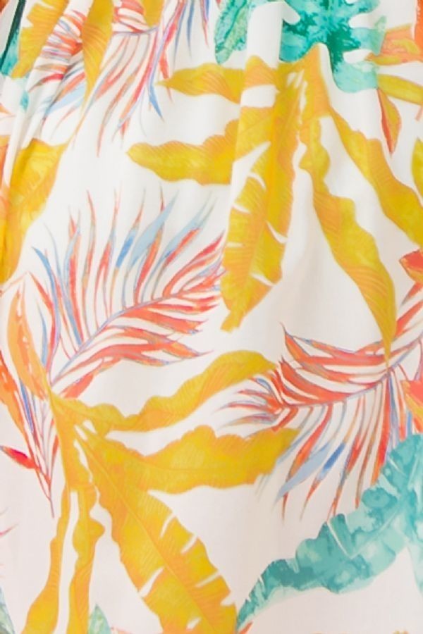 A Printed Woven Maxi Women Cover Up