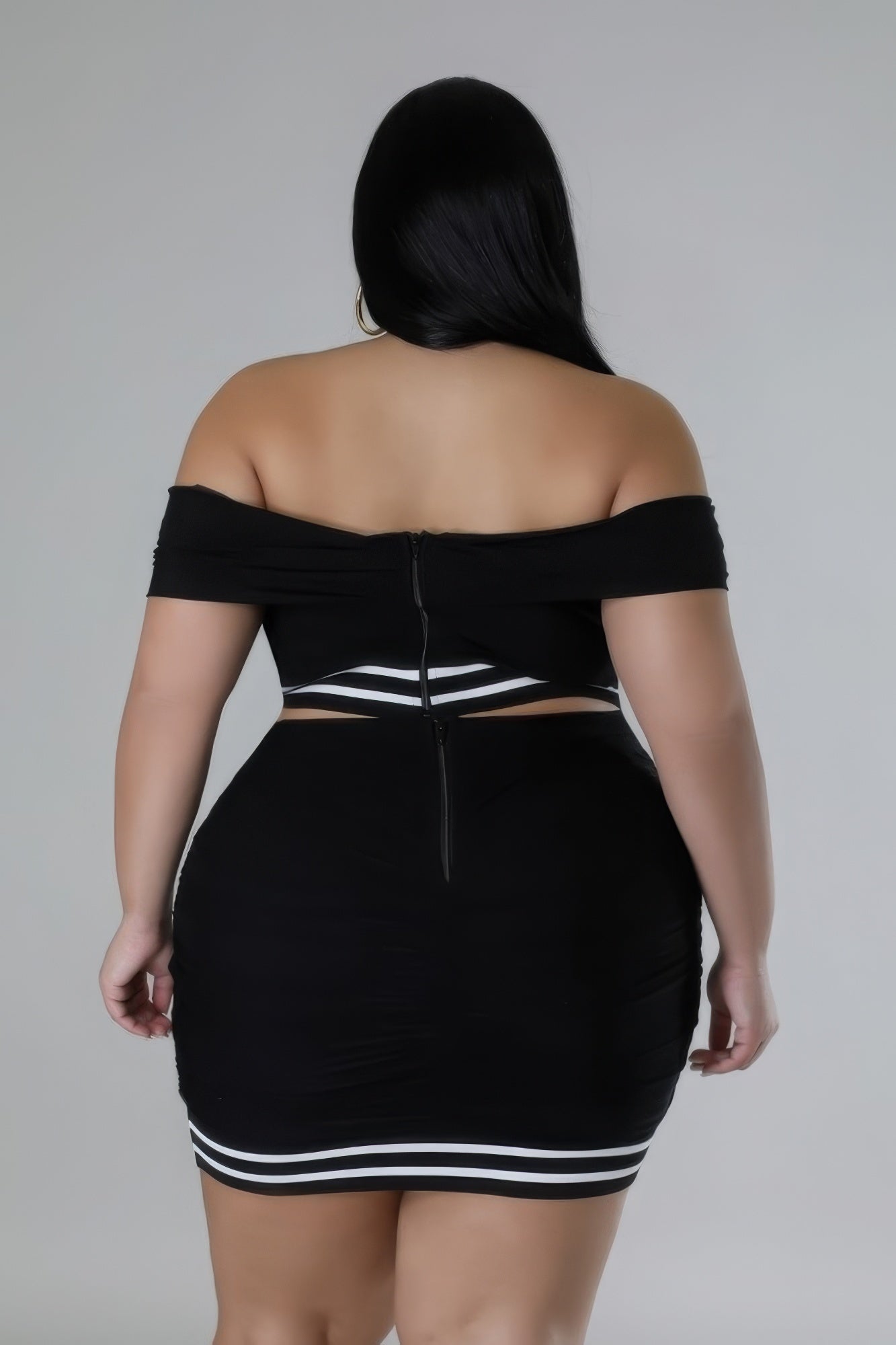 Stretch Skirt Set Plus